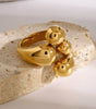 Gold  Adjustable Claw Ring – Moryet