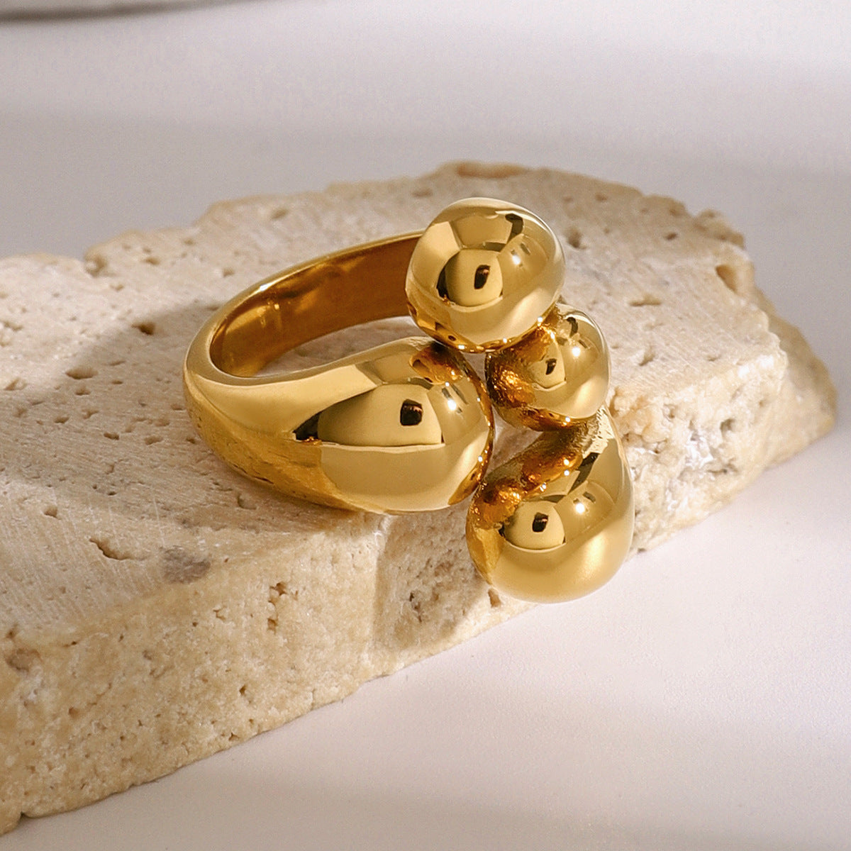 Gold  Adjustable Claw Ring – Moryet