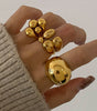 Gold  Adjustable Claw Ring – Moryet