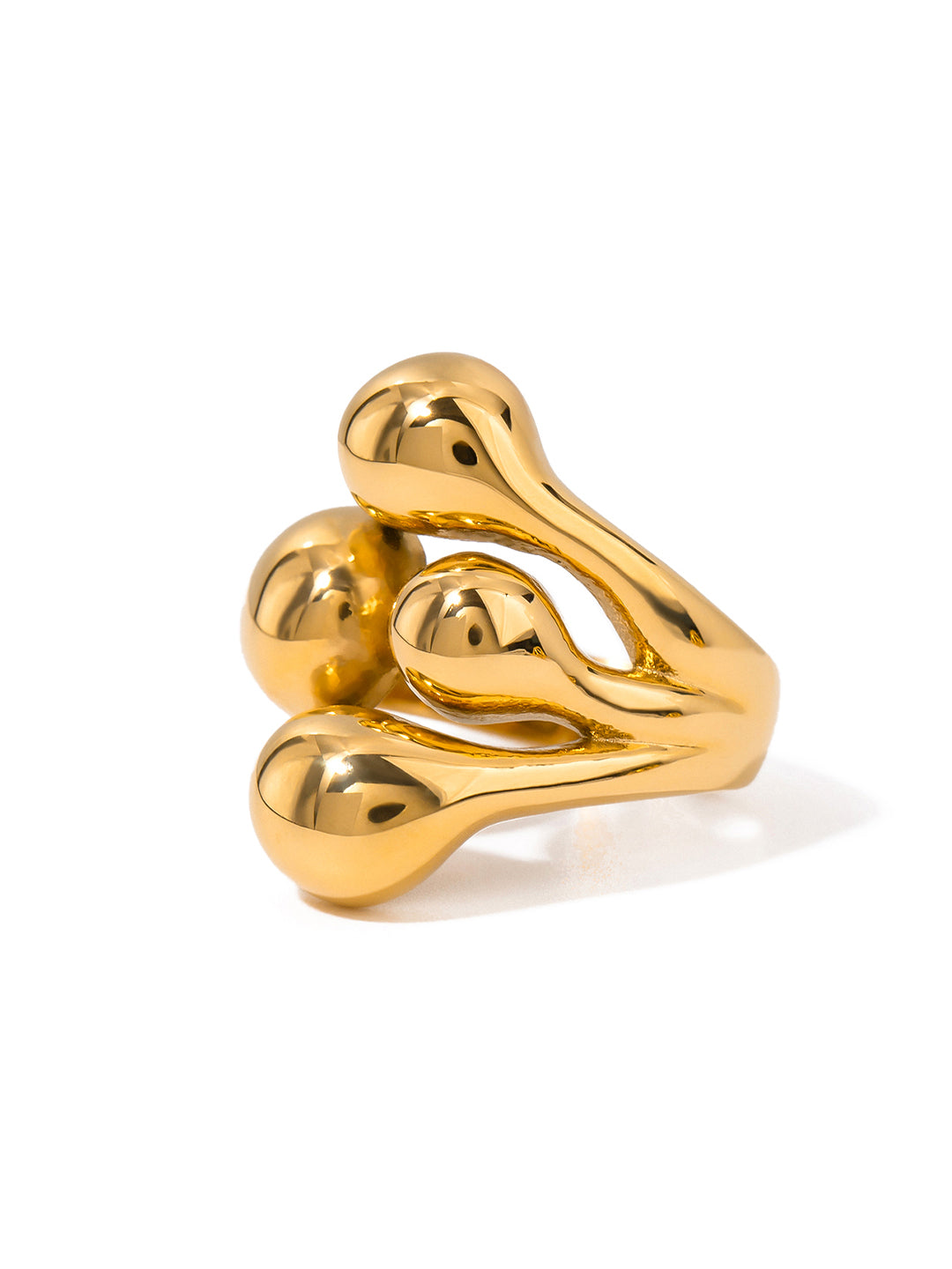 Gold  Adjustable Claw Ring – Moryet