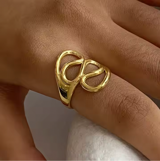 Gold Adjustable Ring – Fenton