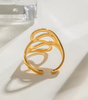 Gold Adjustable Ring – Fenton