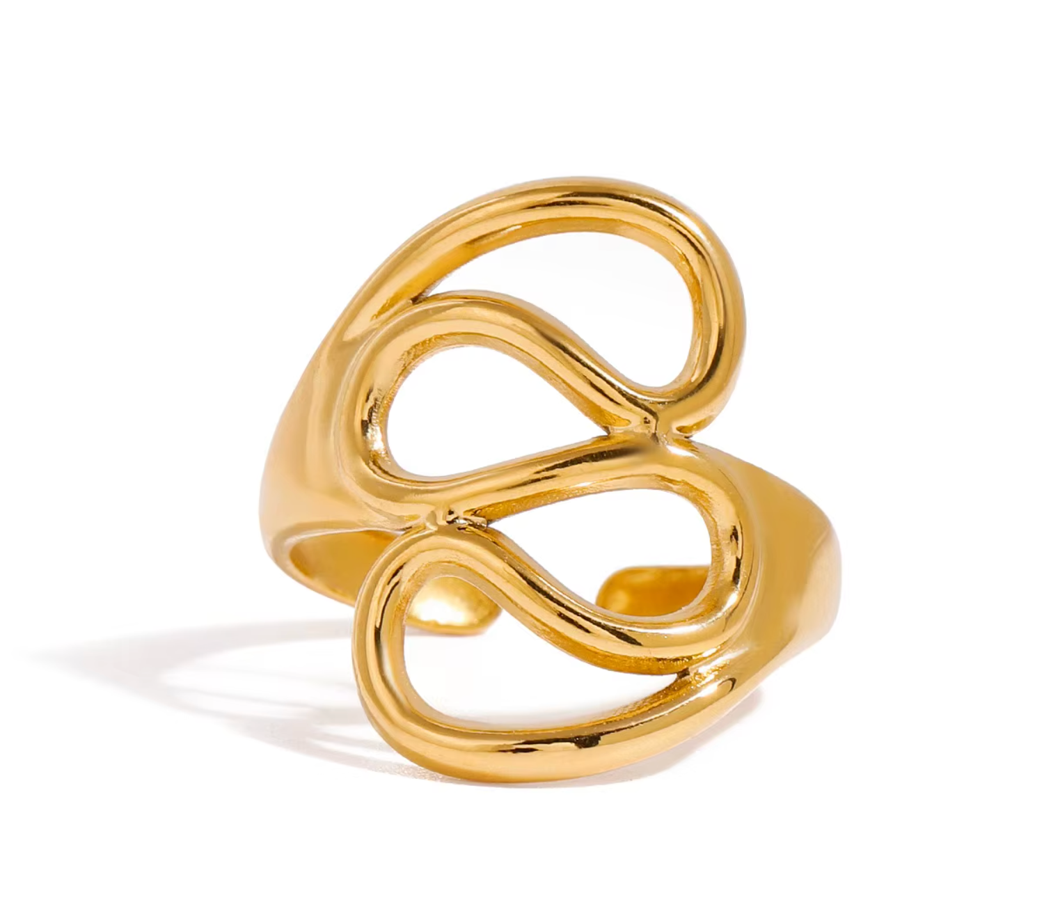 Gold Adjustable Ring – Fenton
