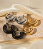 Elegant C-Shaped Waterproof Earrings  – Waterproof