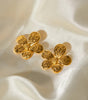 Flower Earrings with Waterproof Features - Bridget