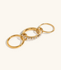 Gold Freshwater Pearl Stacked Ring – Albyn
