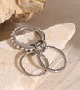 Gold Freshwater Pearl Stacked Ring – Albyn