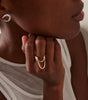 Elegant Gold Simple Ring – Asger