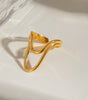 Elegant Gold Simple Ring – Asger