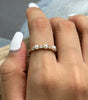Gold Ring with Diamond and Freshwater Pearls – Holwice