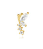 Butterfly Flower Earring Set with Zircon Stones – Reid