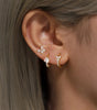 Butterfly Flower Earring Set with Zircon Stones – Reid