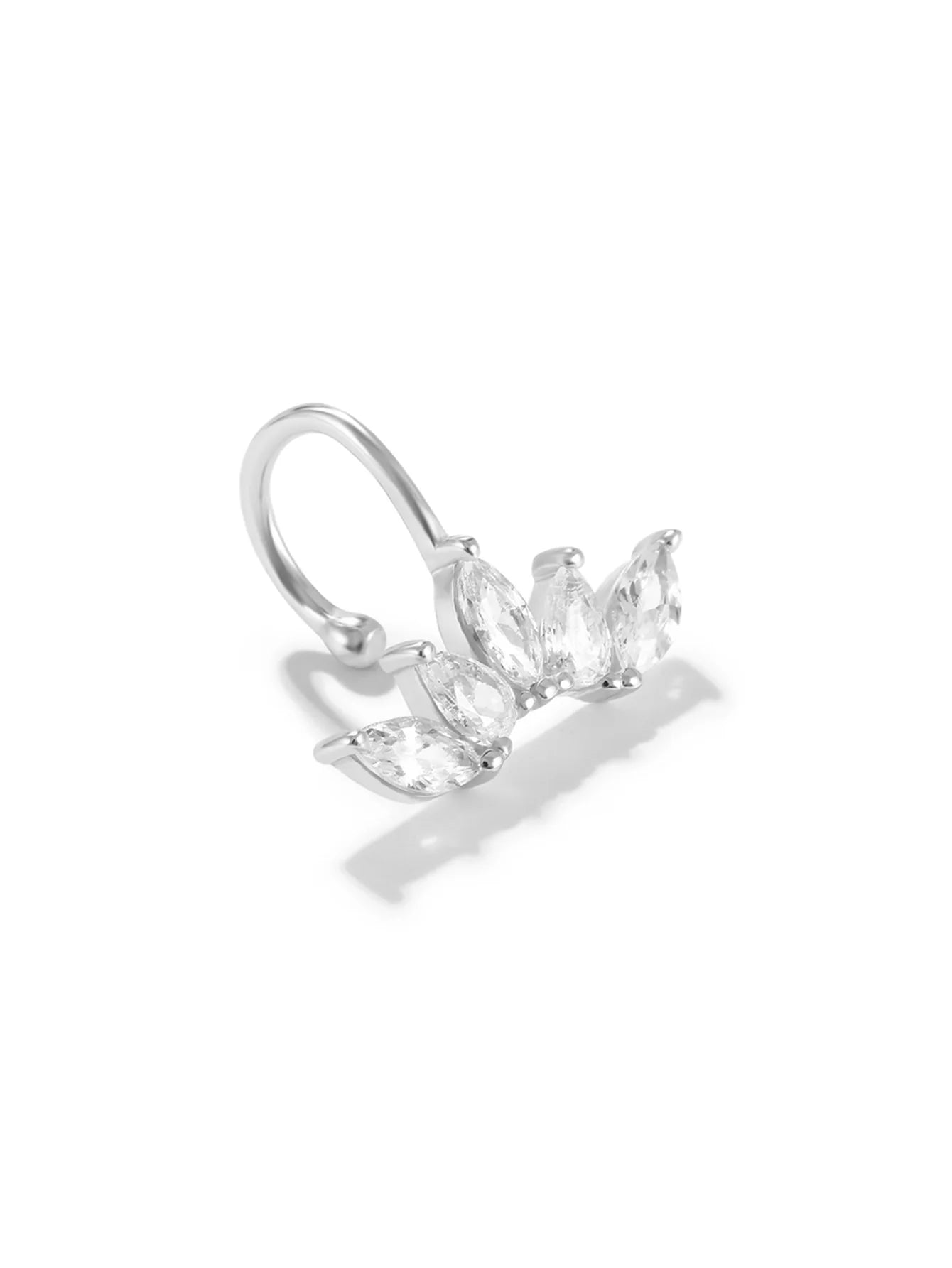 Butterfly Flower Earring Set with Zircon Stones – Reid