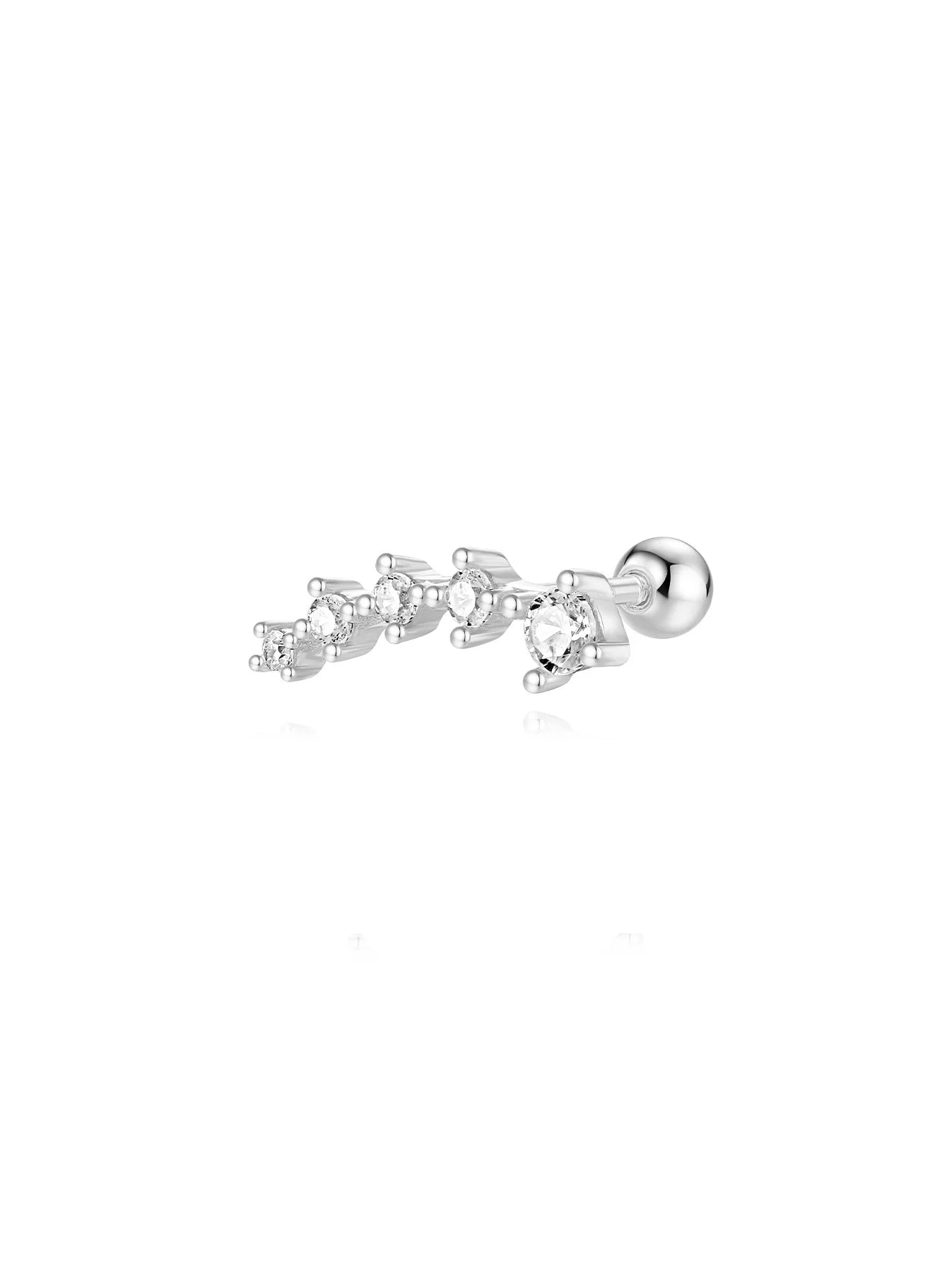 Butterfly Pendant Earrings with Zirconia – Mollie