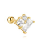 Ear Piercing Stud with Cubic Zirconia –  Emmeline