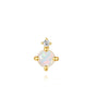 Earring Set with Pink Oil Drop Design and  Cubic Zirconia - Myrna