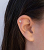 Flower  Hypoallergenic and Lightweight Stud Earrings - Clemence