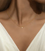 Heart Opal Necklace with Adjustable Length  – YETTA