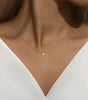 Heart Opal Necklace with Adjustable Length  – YETTA