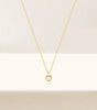 Heart Opal Necklace with Adjustable Length  – YETTA