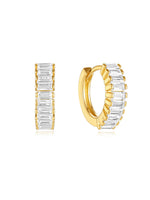 Hoop Earrings with Ultra Shine Cubic Zirconia – Marian
