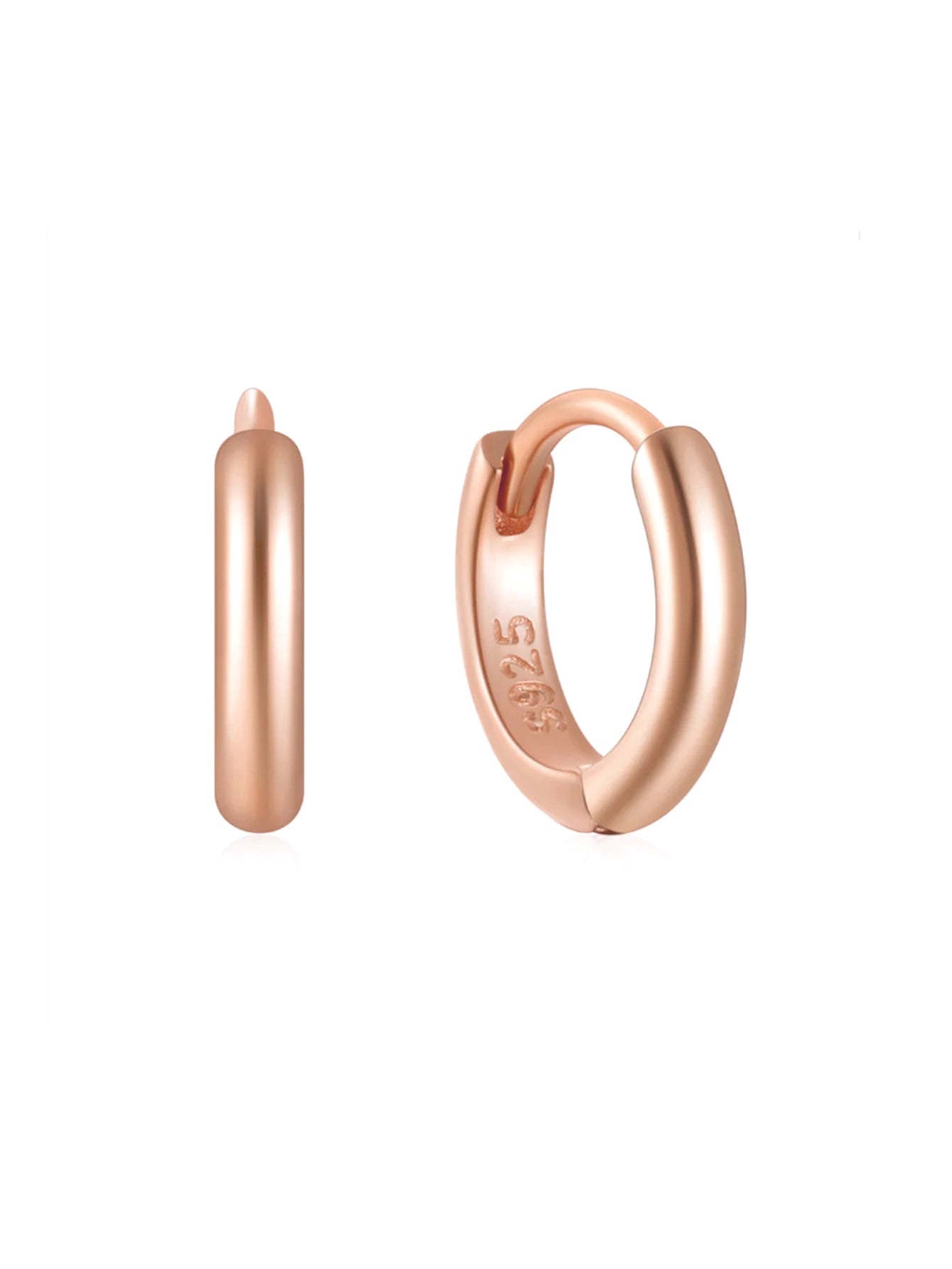 Hoop Huggie Earrings in Multiple Sizes – Mabel