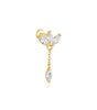 Elegant Stud Earrings with Cubic Zirconia – Janet
