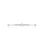Industrial Barbell Piercing with Cubic Zirconia – Lucy