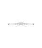 Industrial Barbell Piercing with Cubic Zirconia – Lucy