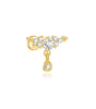 Marquise Stud Earrings with Cubic Zirconia – Harlow
