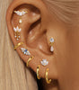 Marquise Stud Earrings with Cubic Zirconia – Harlow
