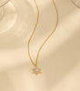 Opal Sunflower Gold Necklace  – Christabell