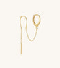 Threader Hoop Earrings with Ultra Shine Cubic Zirconia – Grisselle