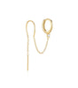 Threader Hoop Earrings with Ultra Shine Cubic Zirconia – Grisselle