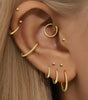Twist Hoop Earrings Available in Multiple Sizes – Hannah