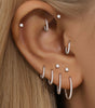 Twist Hoop Earrings Available in Multiple Sizes – Hannah