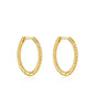 Twist Hoop Earrings Available in Multiple Sizes – Hannah