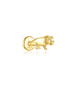 Waterproof Animal Design Ear Piercing Stud with Cubic Zirconia - Karina