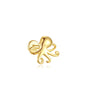 Waterproof Animal Design Ear Piercing Stud with Cubic Zirconia - Karina