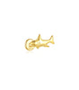 Waterproof Animal Design Ear Piercing Stud with Cubic Zirconia - Karina