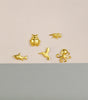 Waterproof Animal Design Ear Piercing Stud with Cubic Zirconia - Karina