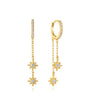Celestial Moon and Star Jewelry Set with Cubic Zirconia -  Cicely