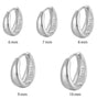 Classic Chunky Hoop Earrings in Multiple Sizes – Margaret
