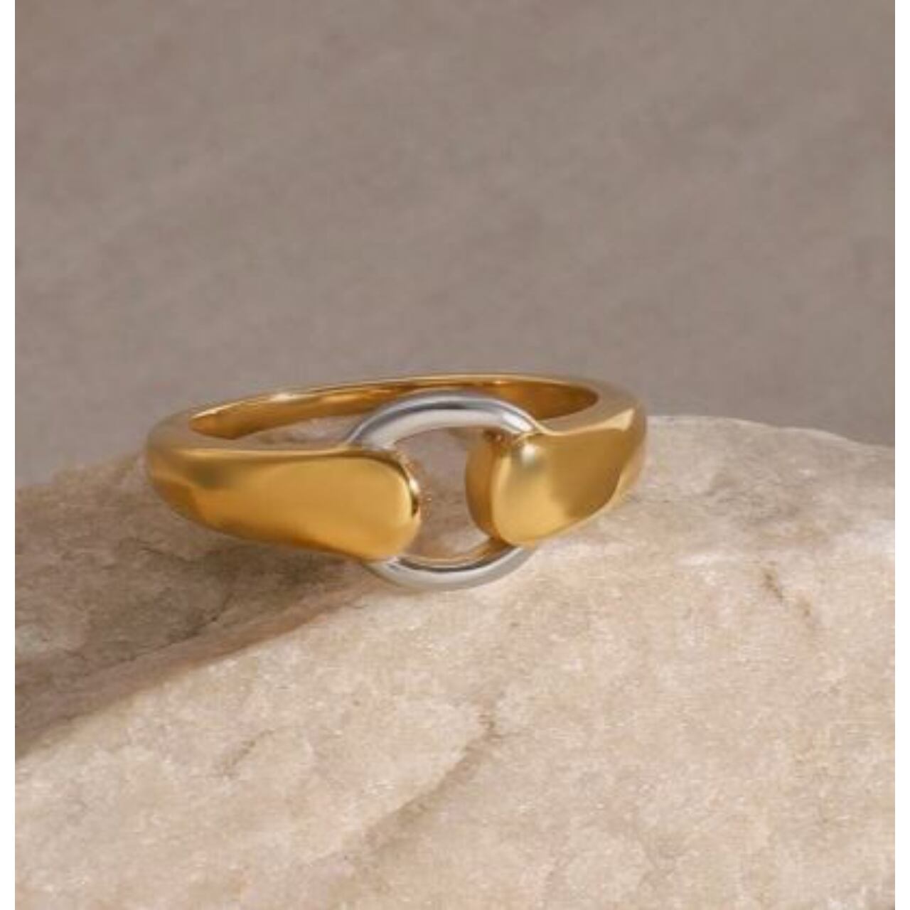 Colorful Splicing Circle Ring - Priscilla