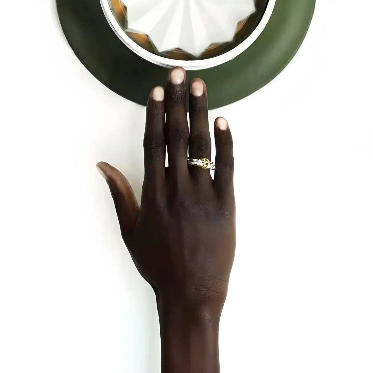 Double Layer Gold Ring for Everyday Wear – Charity
