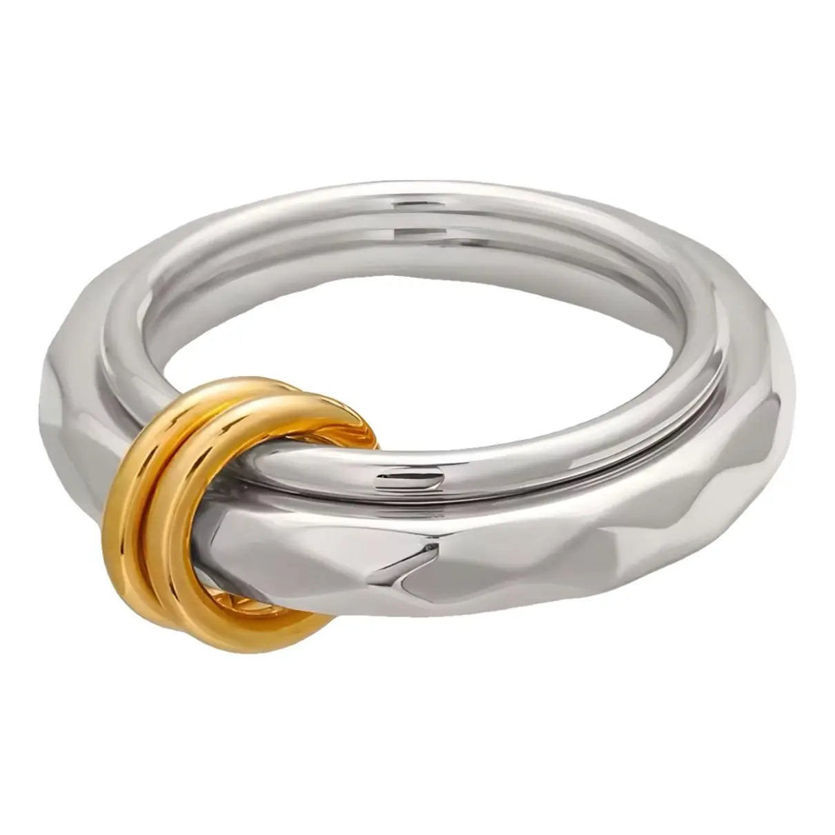 Double Layer Gold Ring for Everyday Wear – Charity