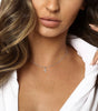Elegant Adjustable Length Cross Necklace with Cubic Zirconia – Knody