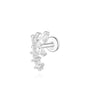 Elegant Flower Earrings with Cubic Zirconia - Harper