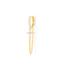 Elegant Flower Earrings with Cubic Zirconia – Georgia
