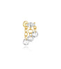 Elegant Ice Crystal Pendant Earrings with Cubic Zirconia – Denise